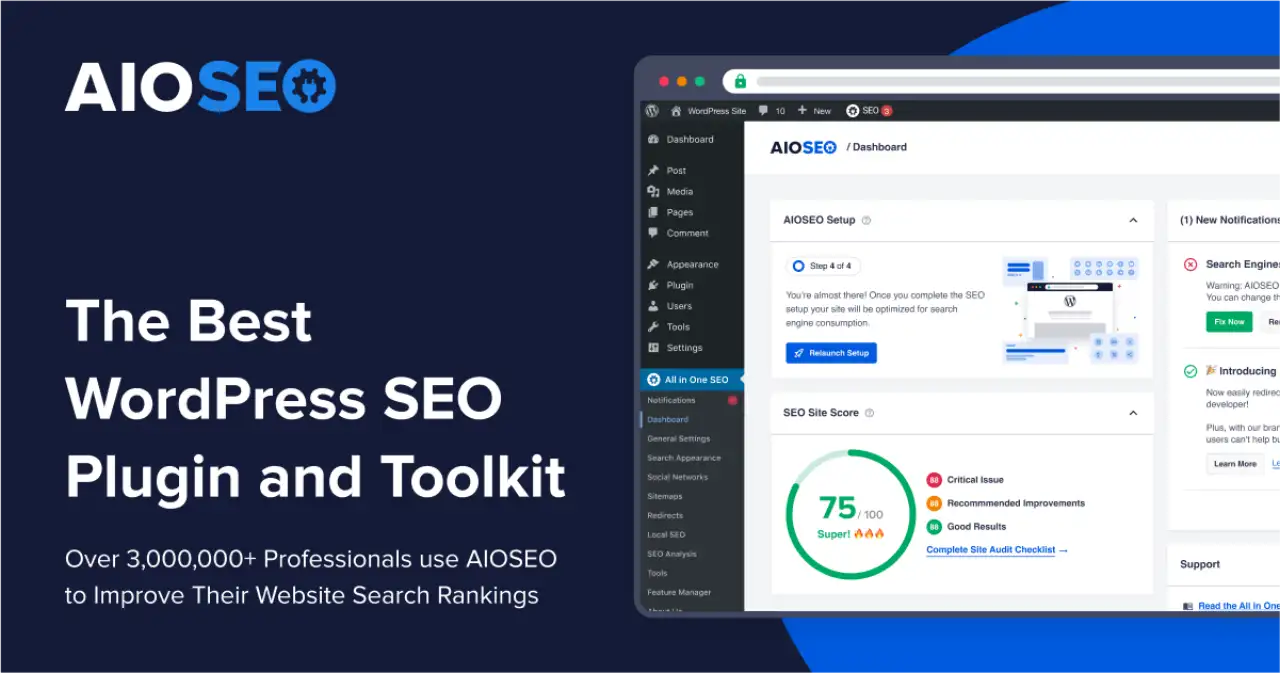 All in One SEO AIの画面
