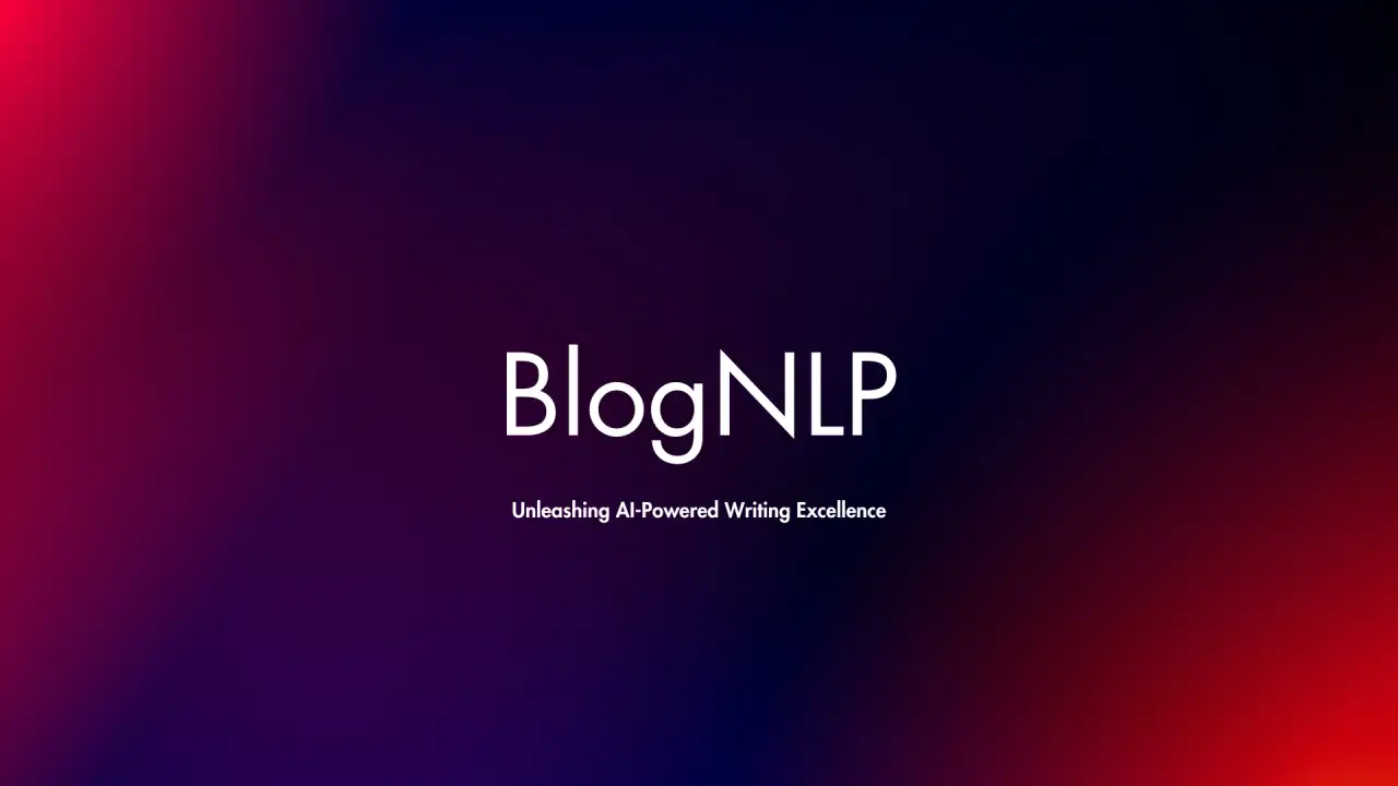 BlogNLPの画面