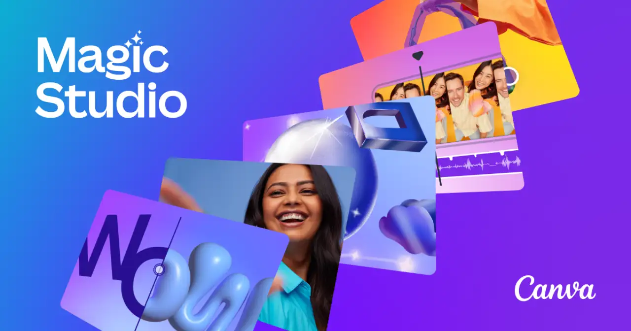 Canva Magic Studioの画面