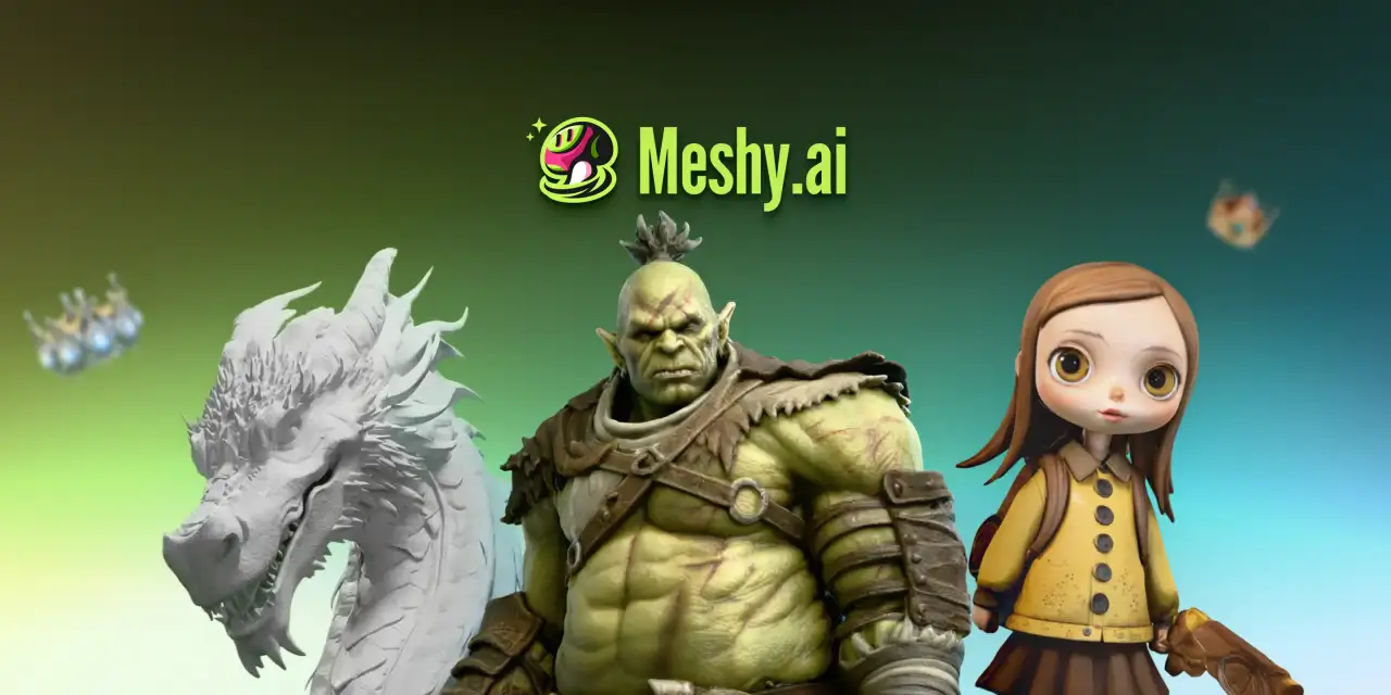 Meshyの画面