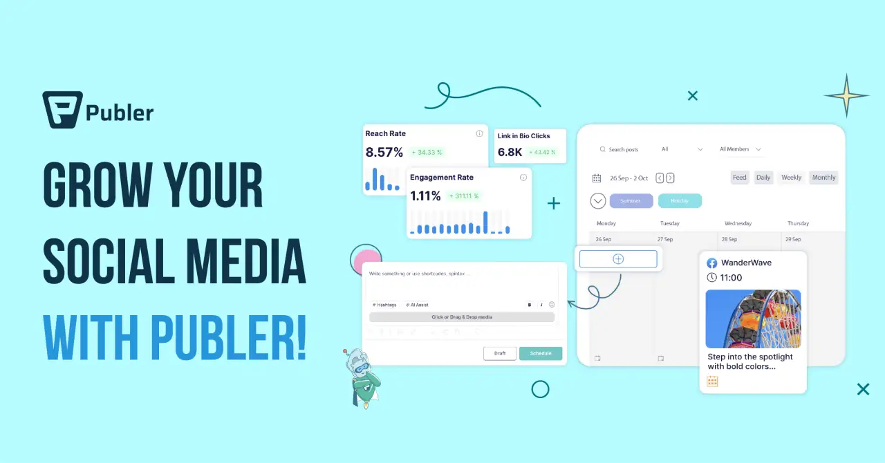 Publerの画面