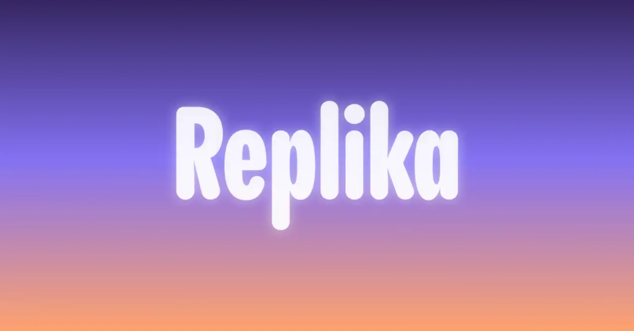 Replika Mobileの画面