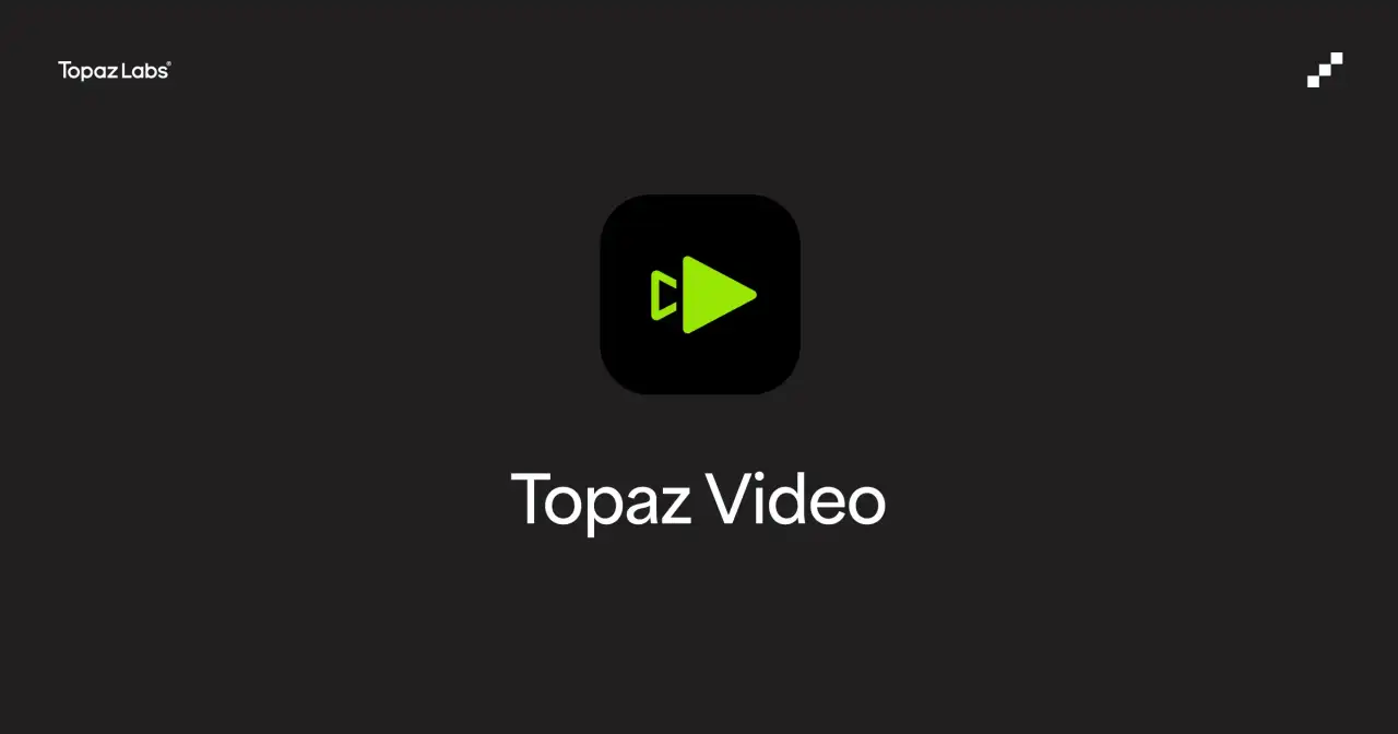 Topaz Video AIの画面