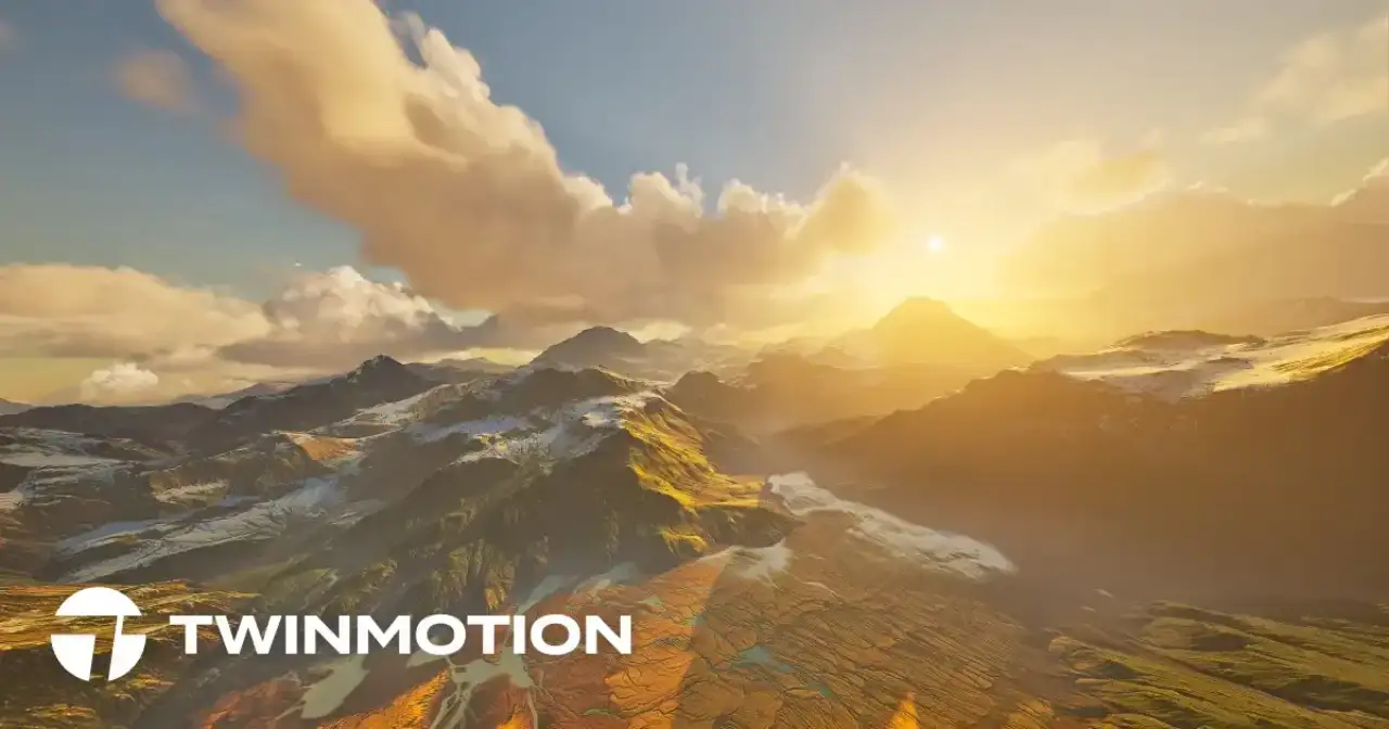 Twinmotionの画面