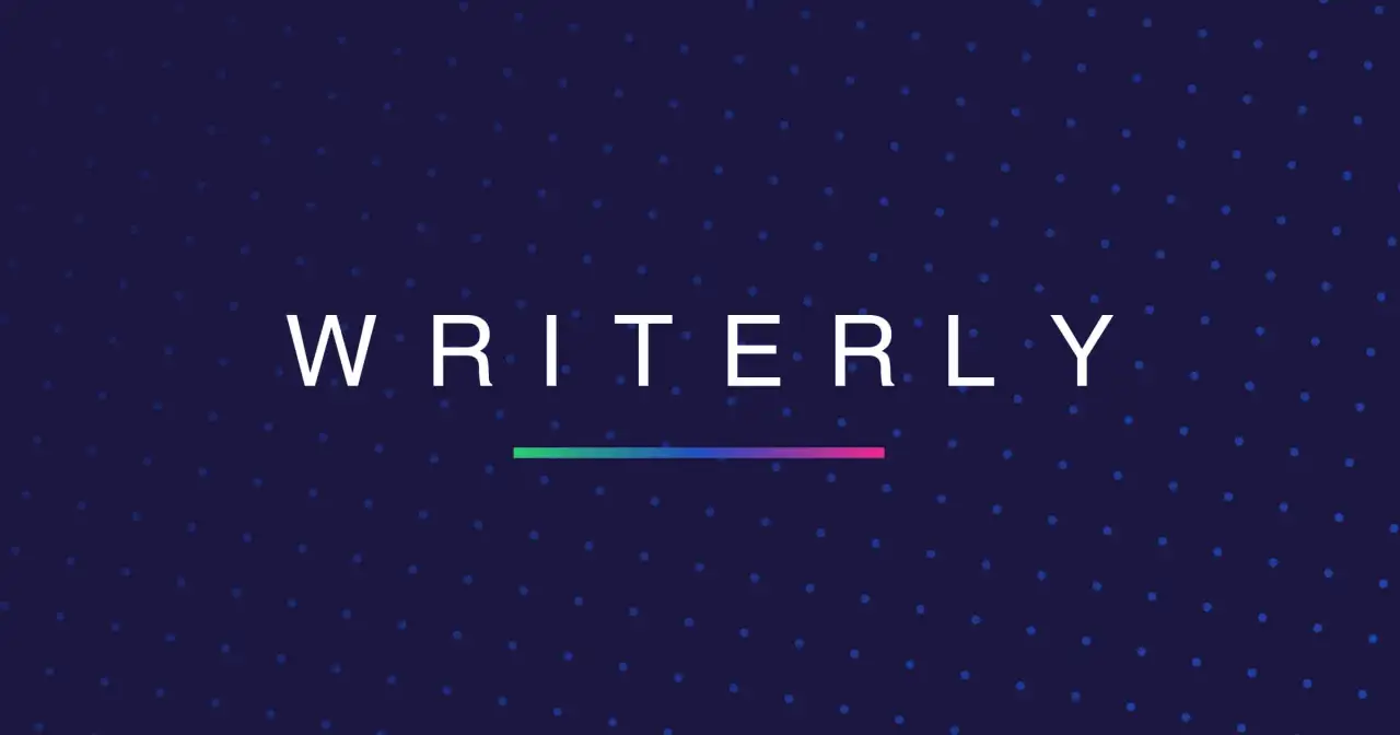 Writerlyの画面